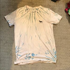 Women’s Blue Tie-Dye T-Shirt